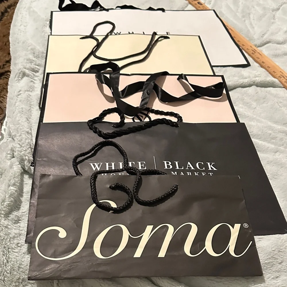 9 Gift Bags & One Box